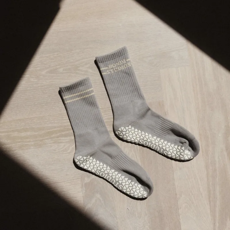 Bondi Studios Grip Socks Grey